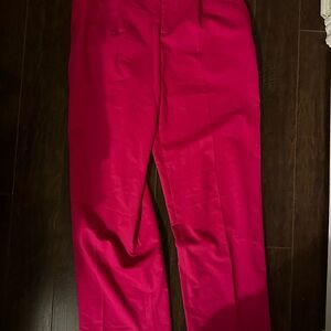 Zara Men's Pants in Vibrant Red